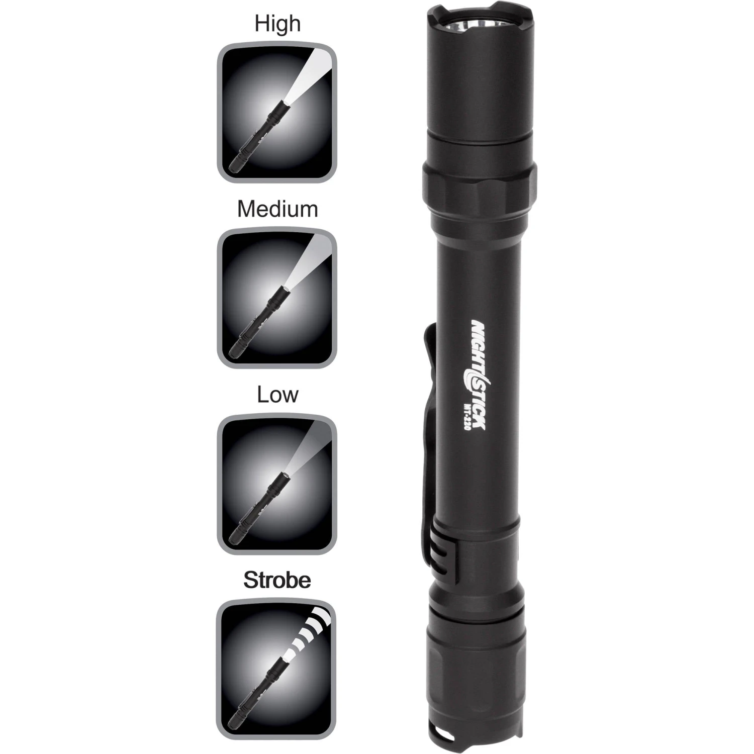 Nightstick MT-220 Mini-TAC Pro LED Penlight (Black)(Nightstick Mt 220 Mini Tac Pro Led Penlight Black) 8 Nightstick MT-220 Mini-TAC Pro LED Penlight (Black)(Nightstick Mt 220 Mini Tac Pro Led Penlight Black) - Image 8