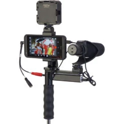 ALZO Handgrip Pro Rig With Shoe Mounts For Smartphone Video(Alzo Handgrip Pro Rig With Shoe Mounts For Smartphone Video) -Celestron Shop 1551807909000 IMG 1150075