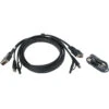 IOGEAR DVI And USB KVM Cable Kit With Audio (TAA, 10')(Iogear Dvi And Usb Kvm Cable Kit With Audio Taa 10)