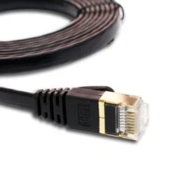 Tera Grand CAT-7 10 Gigabit Ultra Flat Ethernet Patch Cable, 12' (Black)(Tera Grand Cat 7 10 Gigabit Ultra Flat Ethernet Patch Cable 12 Black) -Celestron Shop 1555450244000 IMG 1173128 603f9cab 8fbb 4cbc bd19 89e6e77806fb