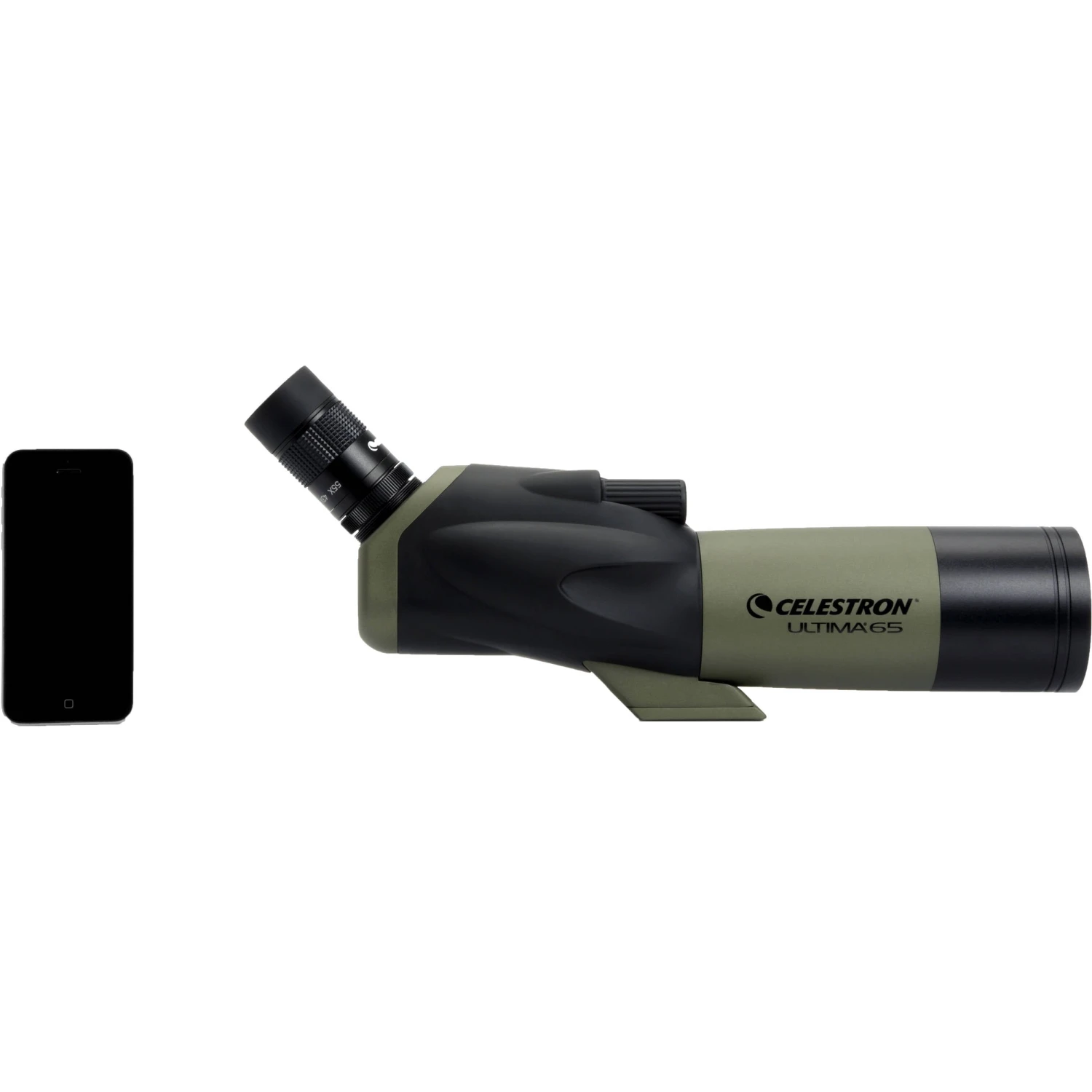 Celestron Ultima 65 18-55x65mm Spotting Scope And Smartphone Adapter Kit (Angled Viewing)(Celestron Ultima 65 18 55x65mm Spotting Scope And Smartphone Adapter Kit Angled Viewing 1) 5 Celestron Ultima 65 18-55x65mm Spotting Scope And Smartphone Adapter Kit (Angled Viewing)(Celestron Ultima 65 18 55x65mm Spotting Scope And Smartphone Adapter Kit Angled Viewing 1) - Image 5