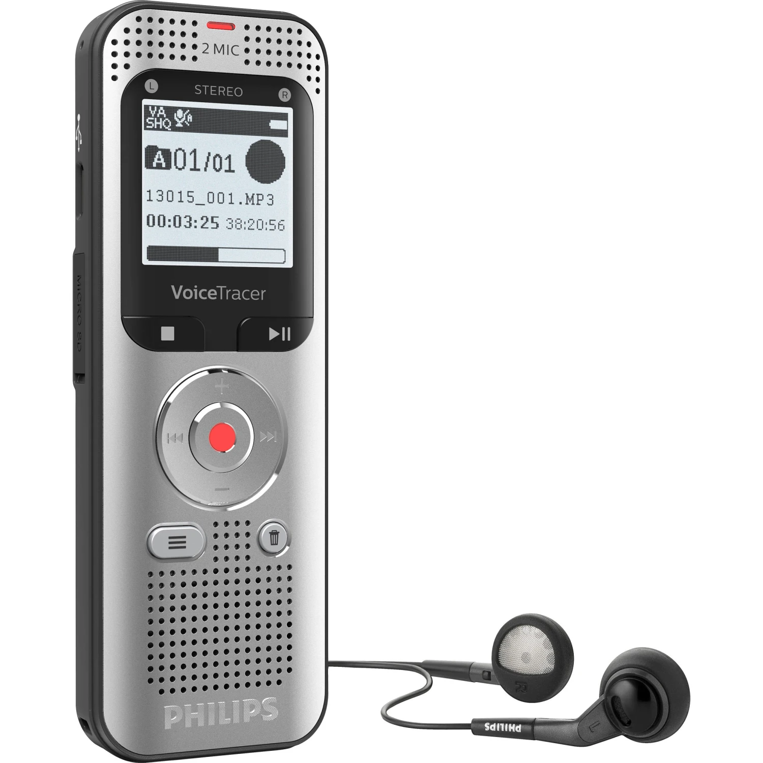 Philips DVT2050 VoiceTracer Audio Recorder(Philips Dvt2050 Voicetracer Audio Recorder) 2 Philips DVT2050 VoiceTracer Audio Recorder(Philips Dvt2050 Voicetracer Audio Recorder) - Image 2