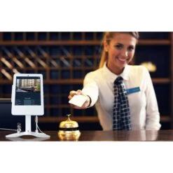 CTA Digital Dual Security Kiosk Stand With Locking Case And Cable For Select Apple IPads (White)(Cta Digital Dual Security Kiosk Stand With Locking Case And Cable For Select Apple Ipads White) -Celestron Shop 1567509379 IMG 1245682