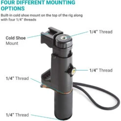 Movo Photo Grip Handle Rig With Wrist Strap And Tripod Mount For Smartphones(Movo Photo Grip Handle Rig With Wrist Strap And Tripod Mount For Smartphones) -Celestron Shop 1568903431 IMG 1256482