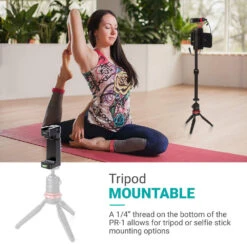 Movo Photo Grip Handle Rig With Wrist Strap And Tripod Mount For Smartphones(Movo Photo Grip Handle Rig With Wrist Strap And Tripod Mount For Smartphones) -Celestron Shop 1568903431 IMG 1256485