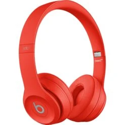 Beats By Dr. Dre Beats Solo3 Wireless On-Ear Headphones ((PRODUCT)RED Citrus Red / Icon)(Beats By Dr Dre Beats Solo3 Wireless On Ear Headphones Productred Citrus Red Nbsp Nbsp Icon)