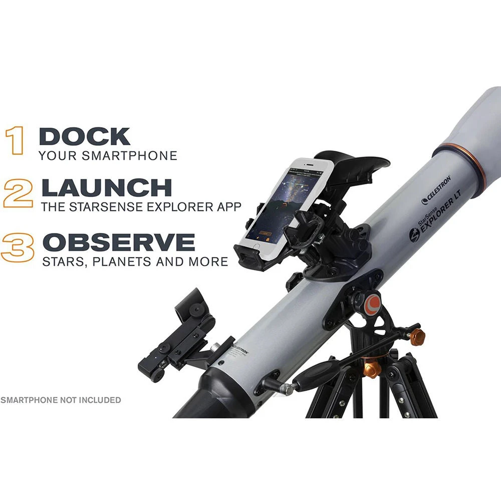 Celestron StarSense Explorer LT 80AZ 80mm F/11 AZ Refractor Telescope(Celestron Starsense Explorer Lt 80az 80mm F 11 Az Refractor Telescope) 3 Celestron StarSense Explorer LT 80AZ 80mm F/11 AZ Refractor Telescope(Celestron Starsense Explorer Lt 80az 80mm F 11 Az Refractor Telescope) - Image 3