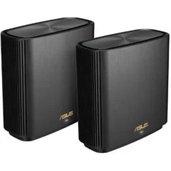ASUS XT8 ZenWiFi AX6600 Wireless Tri-Band Mesh Wi-Fi System (2-Pack, Charcoal)(Asus Xt8 Zenwifi Ax6600 Wireless Tri Band Mesh Wi Fi System 2 Pack Charcoal)