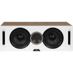 ELAC Debut Reference Two-Way Center Channel Speaker (White Baffle, Oak Cabinet)(Elac Debut Reference Two Way Center Channel Speaker White Baffle Oak Cabinet) -Celestron Shop 1580737588 IMG 1312873