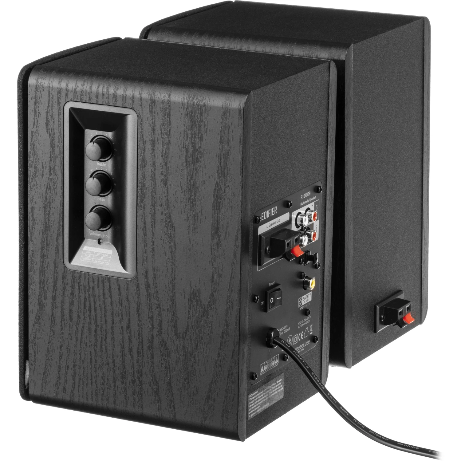 Edifier R1280DB Bluetooth Speaker System (Black)(Edifier R1280db Bluetooth Speaker System Black) 2 Edifier R1280DB Bluetooth Speaker System (Black)(Edifier R1280db Bluetooth Speaker System Black) - Image 2