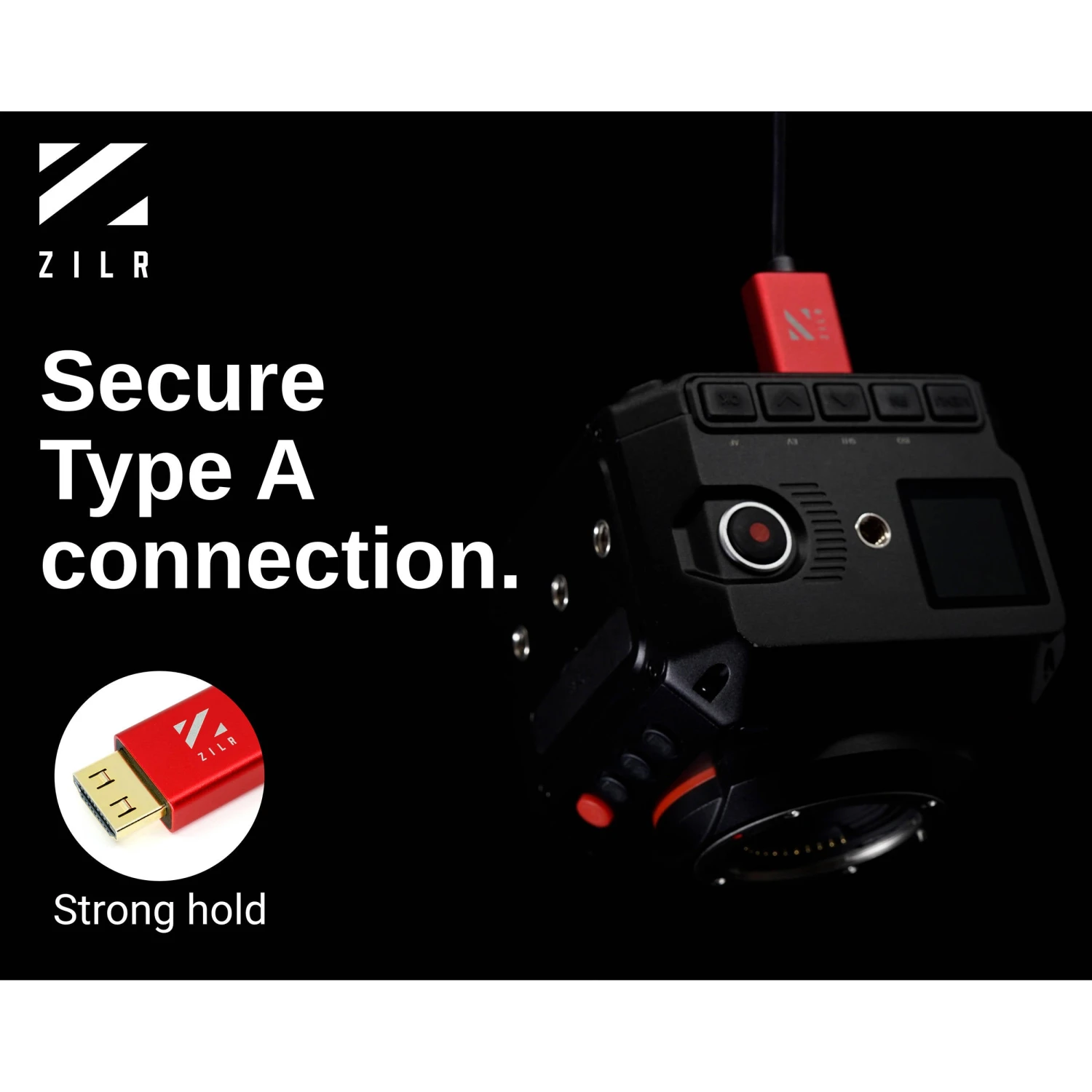 ZILR ZRHAA03 Ultra High-Speed HDMI Cable With Ethernet (17.7")(Zilr Zrhaa03 Ultra High Speed Hdmi Cable With Ethernet 17 7) 4 ZILR ZRHAA03 Ultra High-Speed HDMI Cable With Ethernet (17.7")(Zilr Zrhaa03 Ultra High Speed Hdmi Cable With Ethernet 17 7) - Image 4