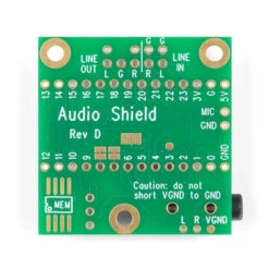 SparkFun Teensy 4 Audio Shield (Rev D)(Sparkfun Teensy 4 Audio Shield Rev D) -Celestron Shop 15845 Teensy Audio Adapter Board Rev D 03