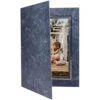 Tap 25-Pack Of 4 X 6" Capri Folders (Blue Marble/Gold)(Tap 25 Pack Of 4 X 6 Capri Folders Blue Marble Gold)