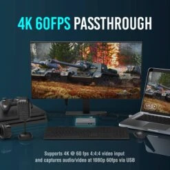 Pengo Technology 4K HDMI To USB 3.0 Video Grabber (Titanium Gray)(Pengo Technology 4k Hdmi To Usb 3 0 Video Grabber Titanium Gray) -Celestron Shop 1588936582 IMG 1354713