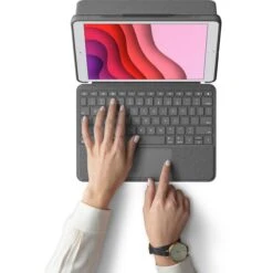 Logitech Combo Touch Backlit Keyboard Case For Apple IPad (7th/8th Gen) (Graphite)(Logitech Combo Touch Backlit Keyboard Case For Apple Ipad 7th 8th Gen Graphite) -Celestron Shop 1589800582 IMG 1359012