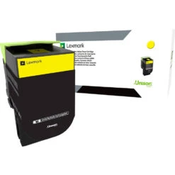 Lexmark CS/CX 417, 517 Yellow High-Yield Return Program Toner Cartridge(Lexmark Cs Cx 417 517 Yellow High Yield Return Program Toner Cartridge)