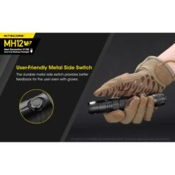 Nitecore MH12 V2 Rechargeable LED Flashlight(Nitecore Mh12 V2 Rechargeable Led Flashlight) -Celestron Shop 1590672667 IMG 1367279