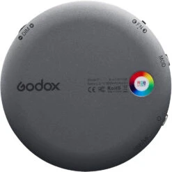 Godox Round Mini RGB LED Magnetic Light (Gray)(Godox Round Mini Rgb Led Magnetic Light Gray) -Celestron Shop 1591011930 IMG 1367441