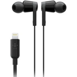 Belkin RockStar In-Ear Headphones With Lightning Connector (Black)(Belkin Rockstar In Ear Headphones With Lightning Connector Black) -Celestron Shop 1592493322 IMG 1376484