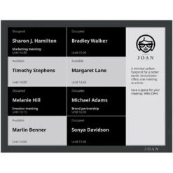 Visionect Joan 13" Meeting Room Display - Black(Visionect Joan 13 Meeting Room Display Black) -Celestron Shop 1594209652 IMG 1385396