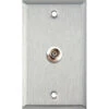 TecNec 1-Gang Wall Plate With 1 BNC Female Connector (Black)(Tecnec 1 Gang Wall Plate With 1 Bnc Female Connector Black)