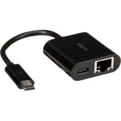 Belkin USB Type-C To Gigabit Ethernet Adapter With Power Delivery(Belkin Usb Type C To Gigabit Ethernet Adapter With Power Delivery)