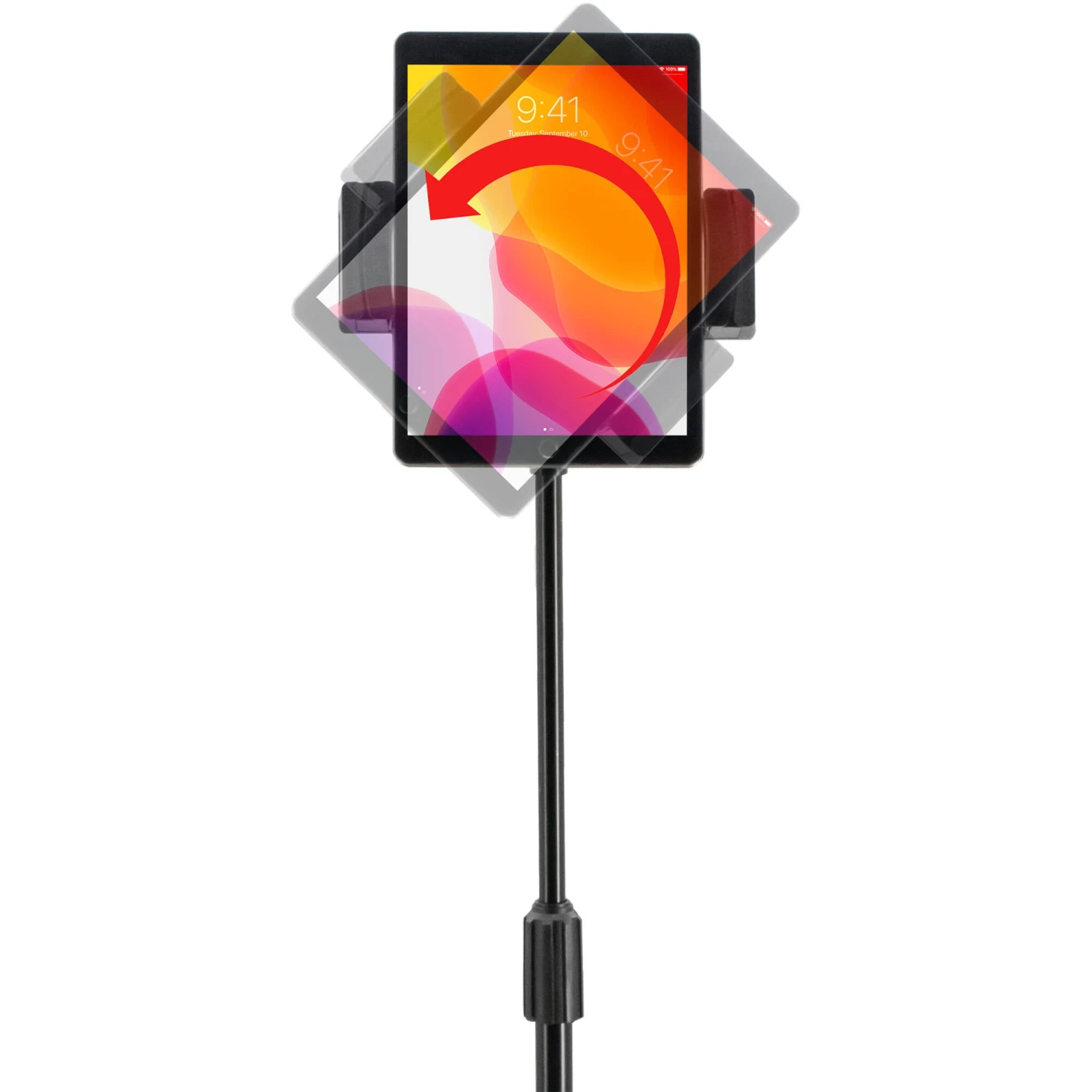 CTA Digital Universal Quick Connect Floor Stand (Black)(Cta Digital Universal Quick Connect Floor Stand Black) 4 CTA Digital Universal Quick Connect Floor Stand (Black)(Cta Digital Universal Quick Connect Floor Stand Black) - Image 4