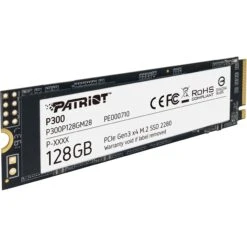 Patriot 128GB P300 M.2 2280 PCIe SSD(Patriot 128gb P300 M 2 2280 Pcie Ssd)