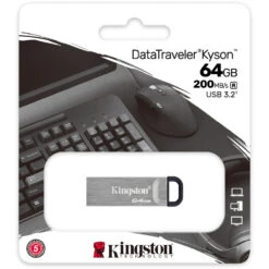 Kingston 64GB DataTraveler Kyson USB 3.2 Gen 1 Flash Drive(Kingston 64gb Datatraveler Kyson Usb 3 2 Gen 1 Flash Drive) -Celestron Shop 1603450876 IMG 1435104