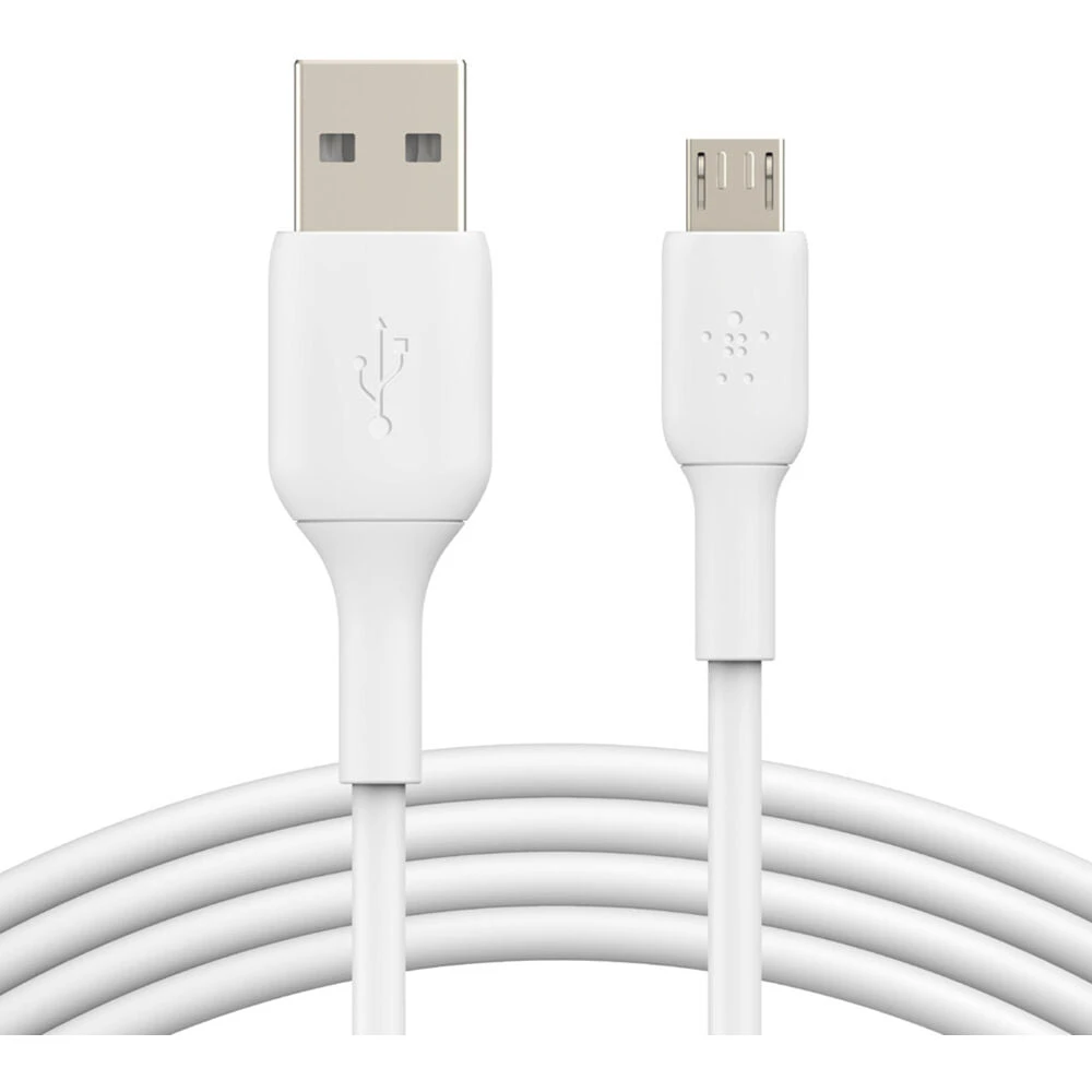 Belkin Boost Charge USB Type-A To Micro-USB Cable (3.3', White)(Belkin Boost Charge Usb Type A To Micro Usb Cable 3 3 White) 2 Belkin Boost Charge USB Type-A To Micro-USB Cable (3.3', White)(Belkin Boost Charge Usb Type A To Micro Usb Cable 3 3 White) - Image 2