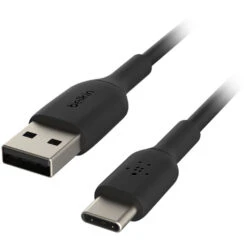 Belkin BoostCharge USB-A To USB-C Cable (9.8', Black)(Belkin Boostcharge Usb A To Usb C Cable 9 8 Black)