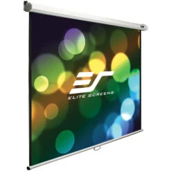 Elite Screens Manual B Series 16:9 Pull-Down Manual Projector Screen (80")(Elite Screens Manual B Series 16 9 Pull Down Manual Projector Screen 80)