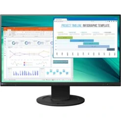 EIZO FlexScan EV2460FX-BK 23.8" 16:9 IPS Monitor (Black)(Eizo Flexscan Ev2460fx Bk 23 8 16 9 Ips Monitor Black)