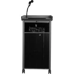 Oklahoma Sound Greystone Lectern With Speaker/Sound (Gray)(Oklahoma Sound Greystone Lectern With Speaker Sound Gray) -Celestron Shop 1608651122 IMG 1464493