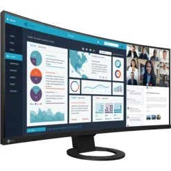 EIZO FlexScan EV3895FX-BK 37.5" 24:10 Ultrawide Curved IPS Monitor (Black)(Eizo Flexscan Ev3895fx Bk 37 5 24 10 Ultrawide Curved Ips Monitor Black)