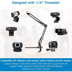 Technical Pro WebCamArm 2 Camera Arm (20.9")(Technical Pro Webcamarm 2 Camera Arm 20 9) -Celestron Shop 1609420548 IMG 1467840