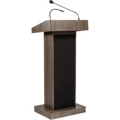 Oklahoma Sound Orator Sound Lectern (Ribbonwood)(Oklahoma Sound Orator Sound Lectern Ribbonwood)