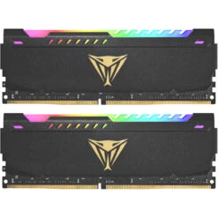 Patriot 64GB Viper Steel RGB DDR4 3600 MHz UDIMM Memory Kit (2 X 32GB)(Patriot 64gb Viper Steel Rgb Ddr4 3600 Mhz Udimm Memory Kit 2 X 32gb)