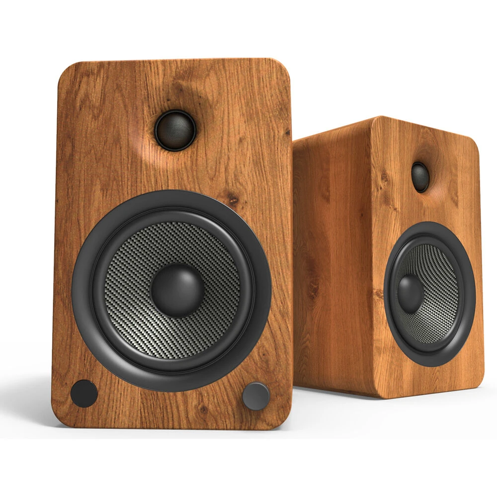 Kanto Living YU6 2-Way Powered Bookshelf Speakers (Walnut, Pair)(Kanto Living Yu6 2 Way Powered Bookshelf Speakers Walnut Pair) 1 Kanto Living YU6 2-Way Powered Bookshelf Speakers (Walnut, Pair)(Kanto Living Yu6 2 Way Powered Bookshelf Speakers Walnut Pair)