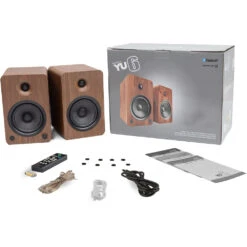 Kanto Living YU6 2-Way Powered Bookshelf Speakers (Walnut, Pair)(Kanto Living Yu6 2 Way Powered Bookshelf Speakers Walnut Pair) 8 Kanto Living YU6 2-Way Powered Bookshelf Speakers (Walnut, Pair)(Kanto Living Yu6 2 Way Powered Bookshelf Speakers Walnut Pair) -Celestron Shop 1611158435 IMG 1475566
