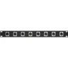 My Custom Shop XLR Feedthrough Patch Panel With 8 Male To 8 Female XLR (1 RU)(My Custom Shop Xlr Feedthrough Patch Panel With 8 Male To 8 Female Xlr 1 Ru)