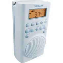 Sangean SG-100 AM/FM/Weather Waterproof Shower Radio (Sky Blue)(Sangean Sg 100 Am Fm Weather Waterproof Shower Radio Sky Blue)