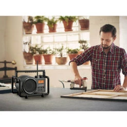 Sangean SG-102 Lunchbox Compact AM/FM Rugged Portable Radio (Iron Gray)(Sangean Sg 102 Lunchbox Compact Am Fm Rugged Portable Radio Iron Gray) -Celestron Shop 1613491246 IMG 1489357