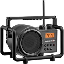 Sangean SG-102 Lunchbox Compact AM/FM Rugged Portable Radio (Iron Gray)(Sangean Sg 102 Lunchbox Compact Am Fm Rugged Portable Radio Iron Gray)