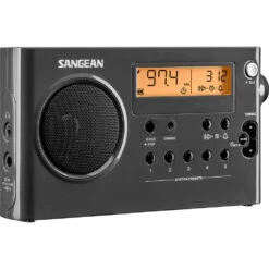 Sangean SG-106 Compact AM/FM Digital Radio (Gray/Black)(Sangean Sg 106 Compact Am Fm Digital Radio Gray Black)