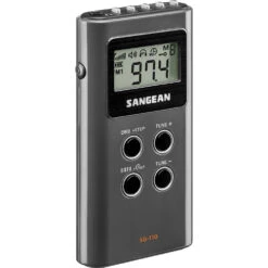 Sangean SG-110 AM/FM Stereo Pocket Radio (Dark Gray)(Sangean Sg 110 Am Fm Stereo Pocket Radio Dark Gray)