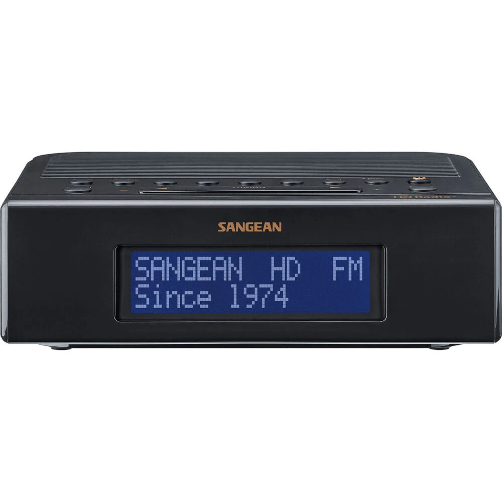 Sangean SG-114 HD Radio/AM/FM Clock Radio (Dark Gray)(Sangean Sg 114 Hd Radio Am Fm Clock Radio Dark Gray) 2 Sangean SG-114 HD Radio/AM/FM Clock Radio (Dark Gray)(Sangean Sg 114 Hd Radio Am Fm Clock Radio Dark Gray) - Image 2