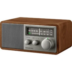 Sangean SG-116 AM/FM Analog Tabletop Radio (Walnut/Silver)(Sangean Sg 116 Am Fm Analog Tabletop Radio Walnut Silver) -Celestron Shop 1613495751 IMG 1489484