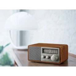 Sangean SG-116 AM/FM Analog Tabletop Radio (Walnut/Silver)(Sangean Sg 116 Am Fm Analog Tabletop Radio Walnut Silver) -Celestron Shop 1613495751 IMG 1489486