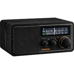 Sangean SG-118 AM/FM Wireless Tabletop Radio (Black)(Sangean Sg 118 Am Fm Wireless Tabletop Radio Black)